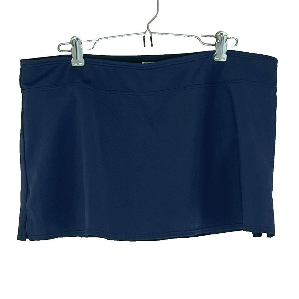 Sonoma Life Style Tankini Swim Skirt size 12 Navy